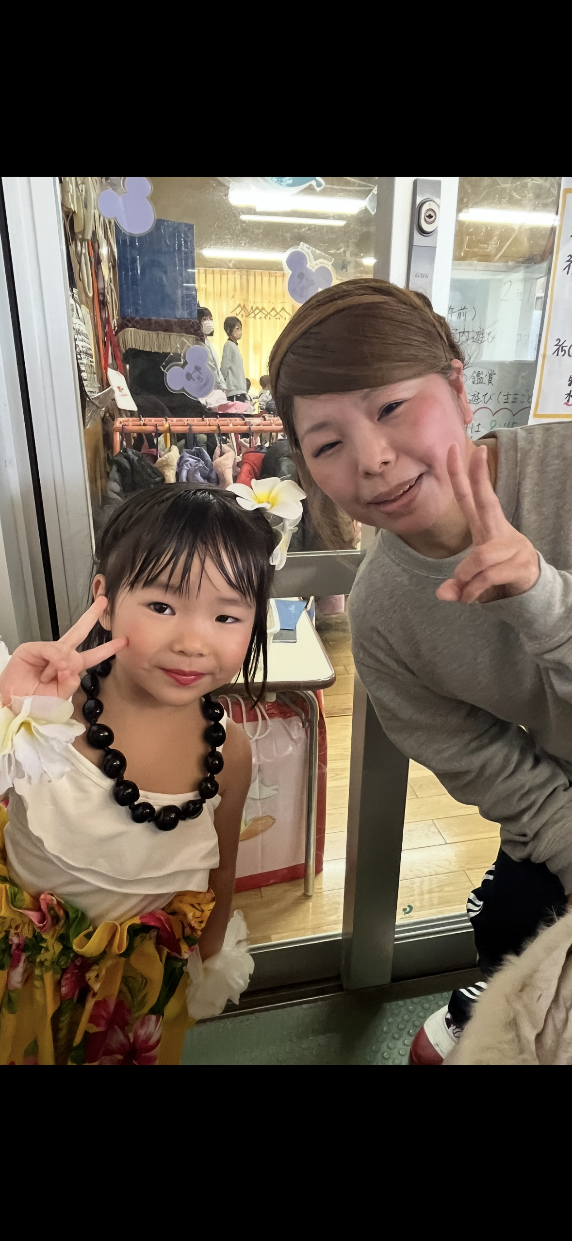 お遊戯会　末永先生と